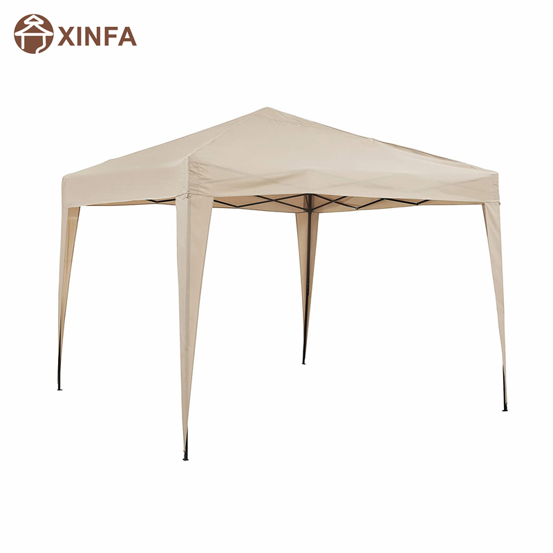 Crosley Furniture Hampton Complapsible Outdoor Gazebo, 10 \\\\ \'x 10 \\\\\' - tan